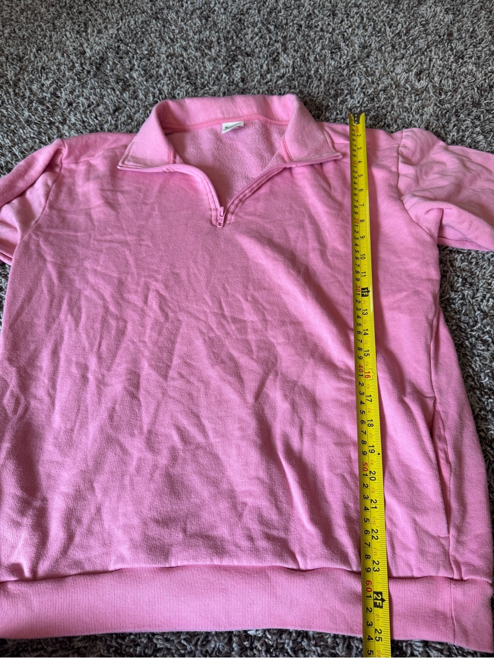 PINK Victorias Secret Fleece Pullover And Shorts Set Pink Lounge Outfit S M - Picture 14 of 16